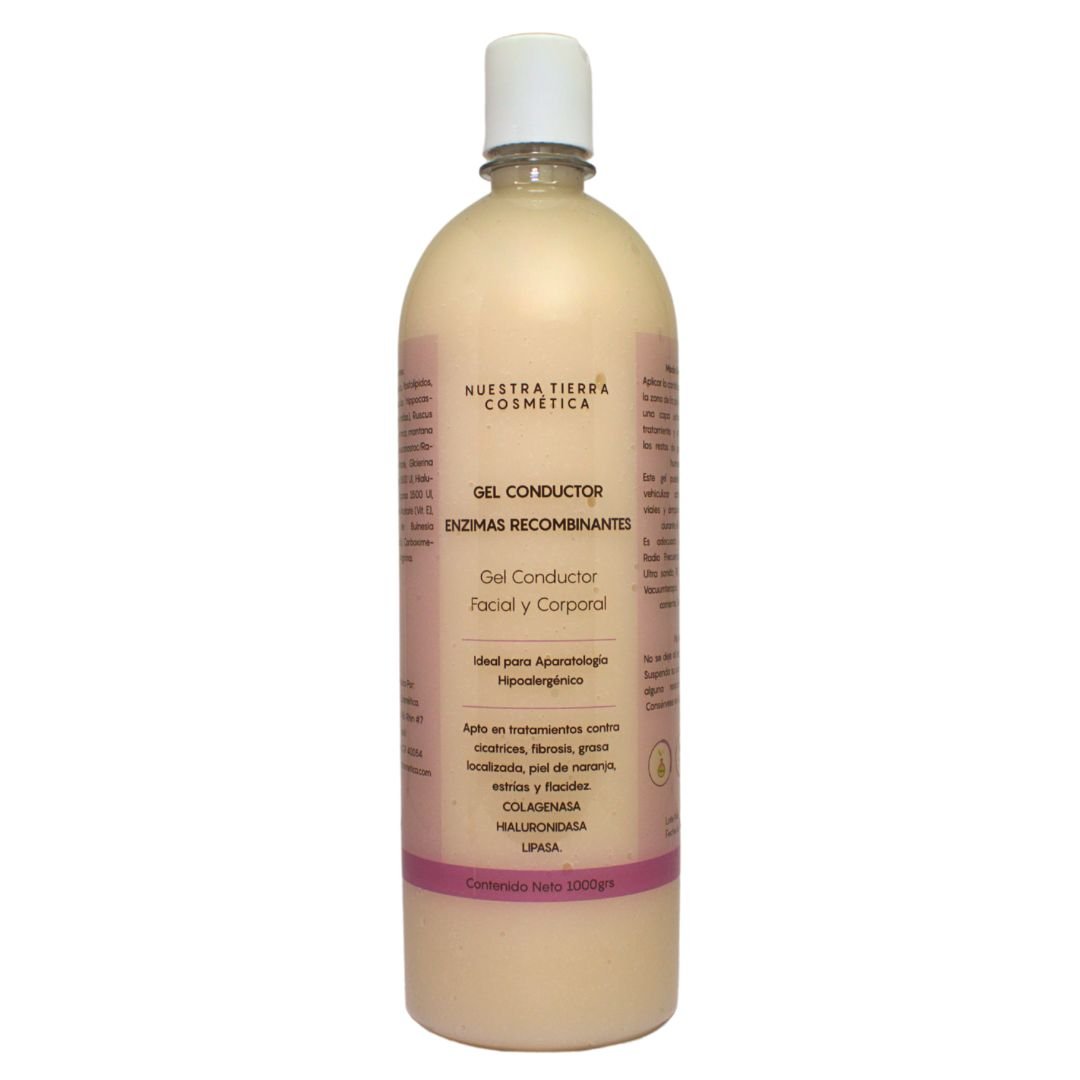 Gel Conductor Enzimas Recombinantes - Nuestra Tierra Cosmética Ancestral