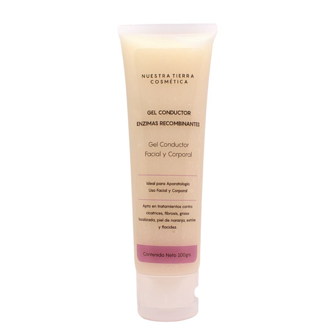 Gel Conductor Enzimas Recombinantes - Nuestra Tierra Cosmética Ancestral
