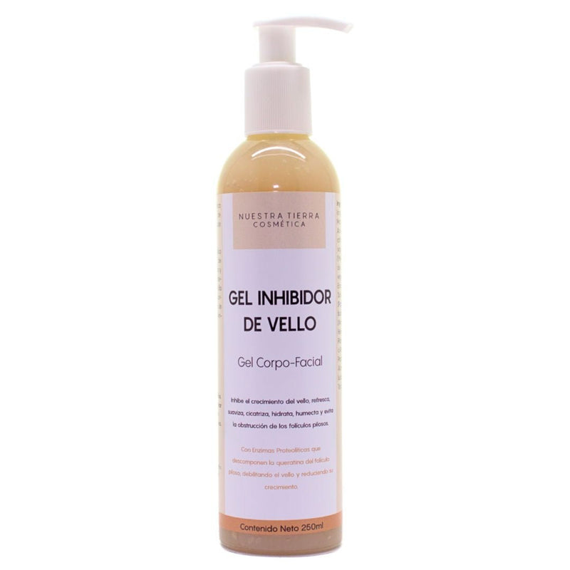 Gel Inhibidor del Vello - Nuestra Tierra Cosmética Ancestral