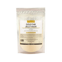 Gold 24K Mascarilla Hidro - Plastica Reafirmante y Anti - Edad con Oro y Argirelina - Nuestra Tierra Cosmética Ancestral