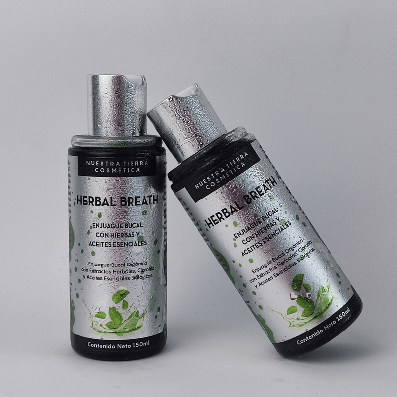 Herbal Breath Enjuague Bucal - Nuestra Tierra Cosmética Ancestral