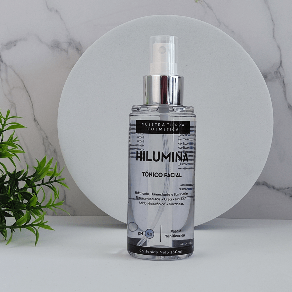 Hilumina Tonico Facial Humectante e Iluminador - Nuestra Tierra Cosmética Ancestral