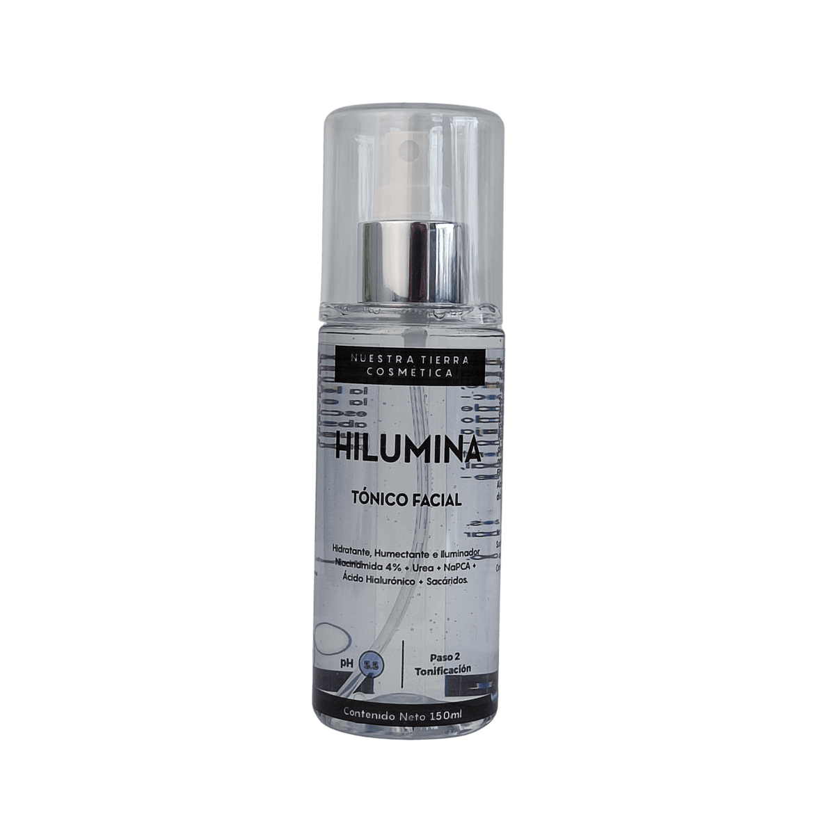 Hilumina Tonico Facial Humectante e Iluminador - Nuestra Tierra Cosmética Ancestral