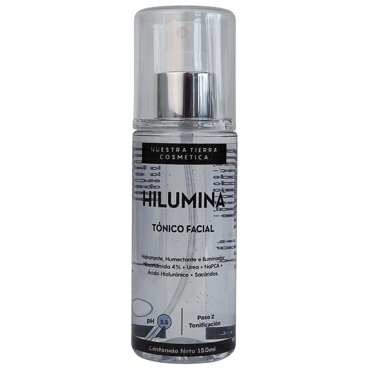 Hilumina Tonico Facial Humectante e Iluminador - Nuestra Tierra Cosmética Ancestral