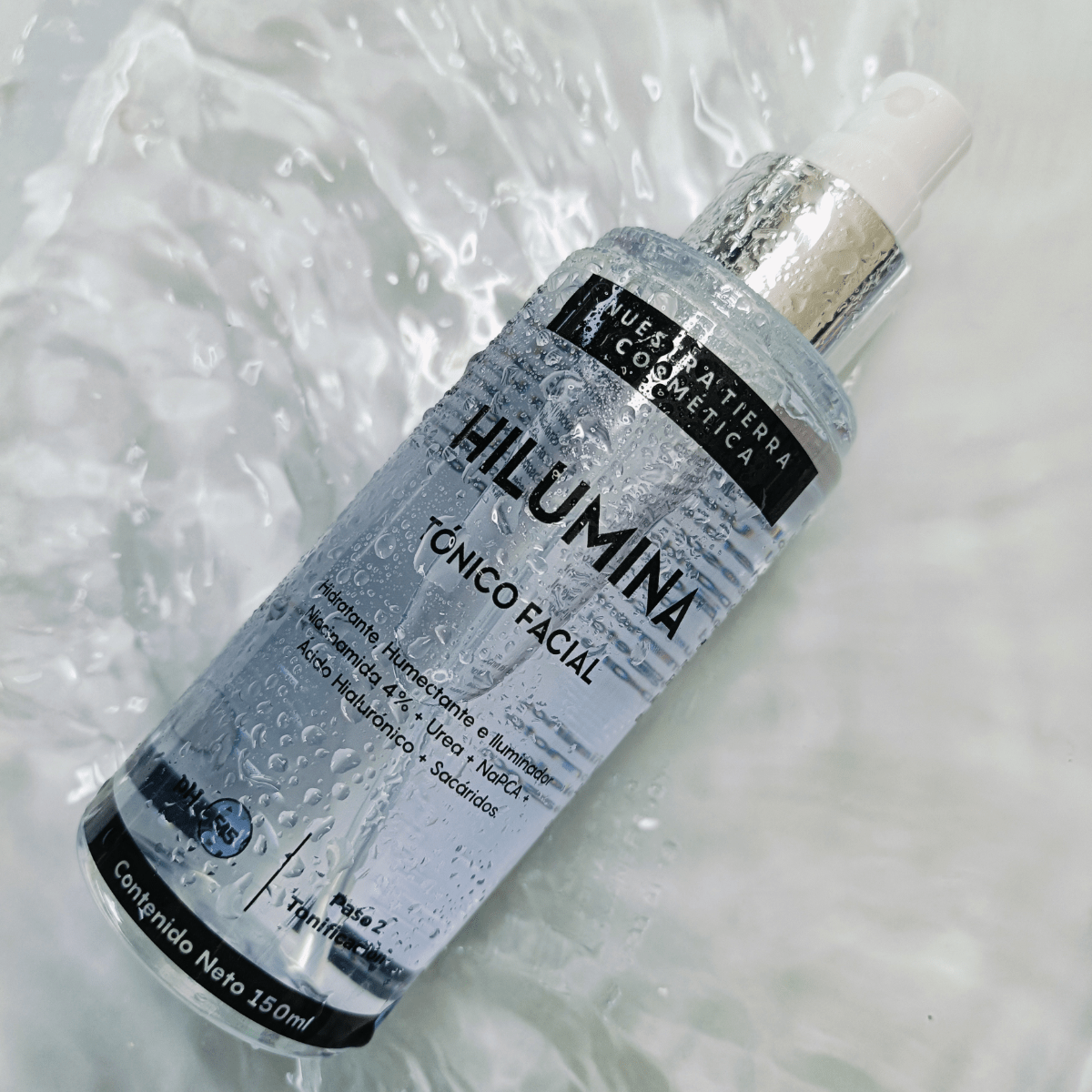 Hilumina Tonico Facial Humectante e Iluminador - Nuestra Tierra Cosmética Ancestral