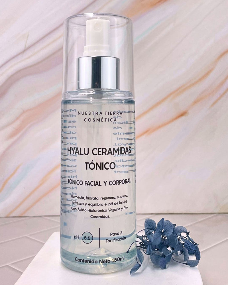 Hyalu Ceramidas Tónico Hidratante y Suavizante - Nuestra Tierra Cosmética Ancestral