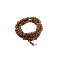 Japa Mala de 108 cuentas de madera de sándalo - Nuestra Tierra Cosmética Ancestral