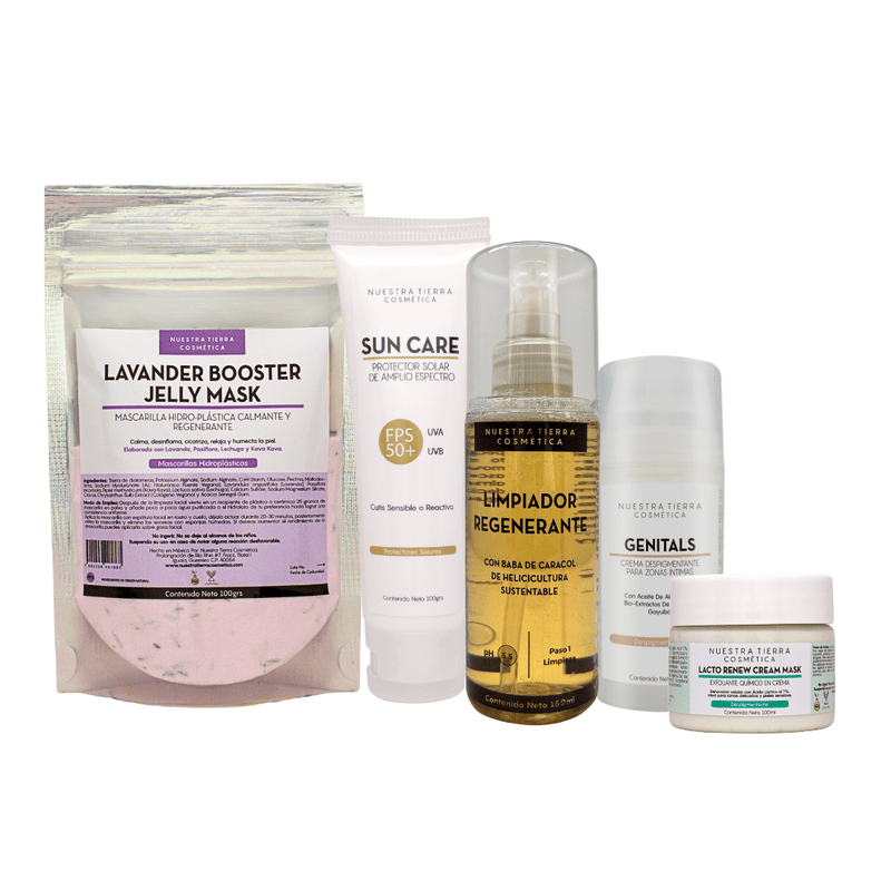 Kit Despigmentante Entre Piernas, Axilas, Cuello, Codos, Rodillas. - Nuestra Tierra Cosmética Ancestral