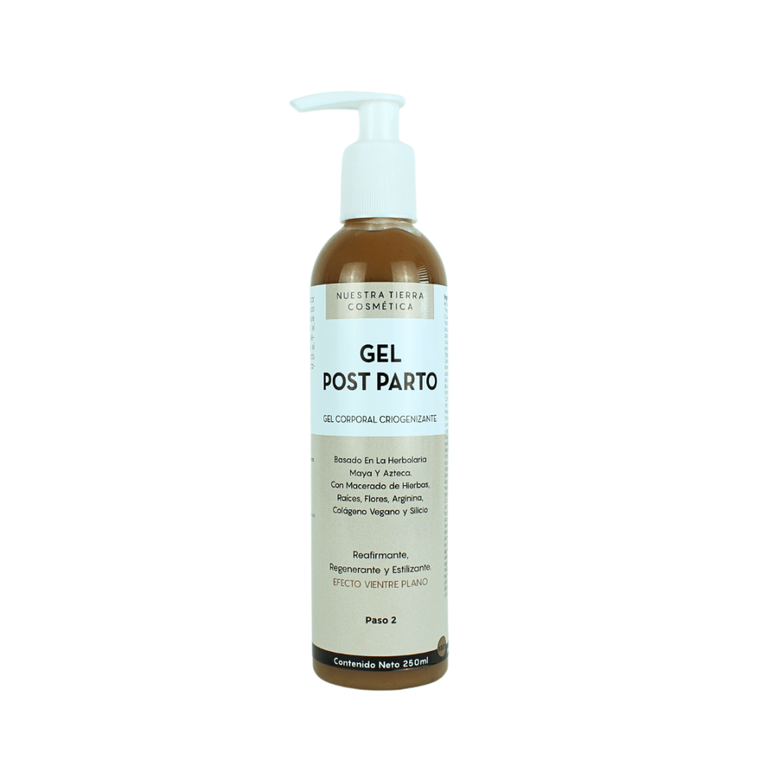 Kit Gel y Tonico Post Parto Reafirmante, Regenerante y Tensor - Nuestra Tierra Cosmética Ancestral