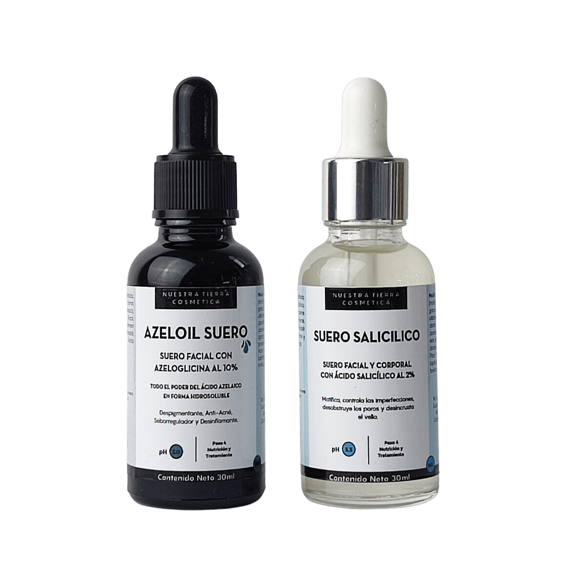 Kit Intensivos Anti - Acne - Nuestra Tierra Cosmética Ancestral