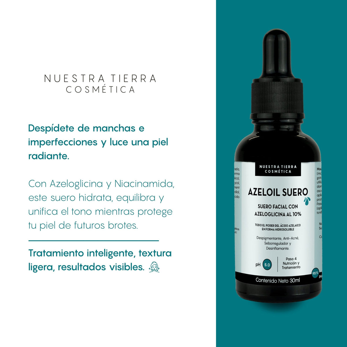 Kit Manchas Rebeldes Forte Sueros Base Acuosa - Nuestra Tierra Cosmética Ancestral