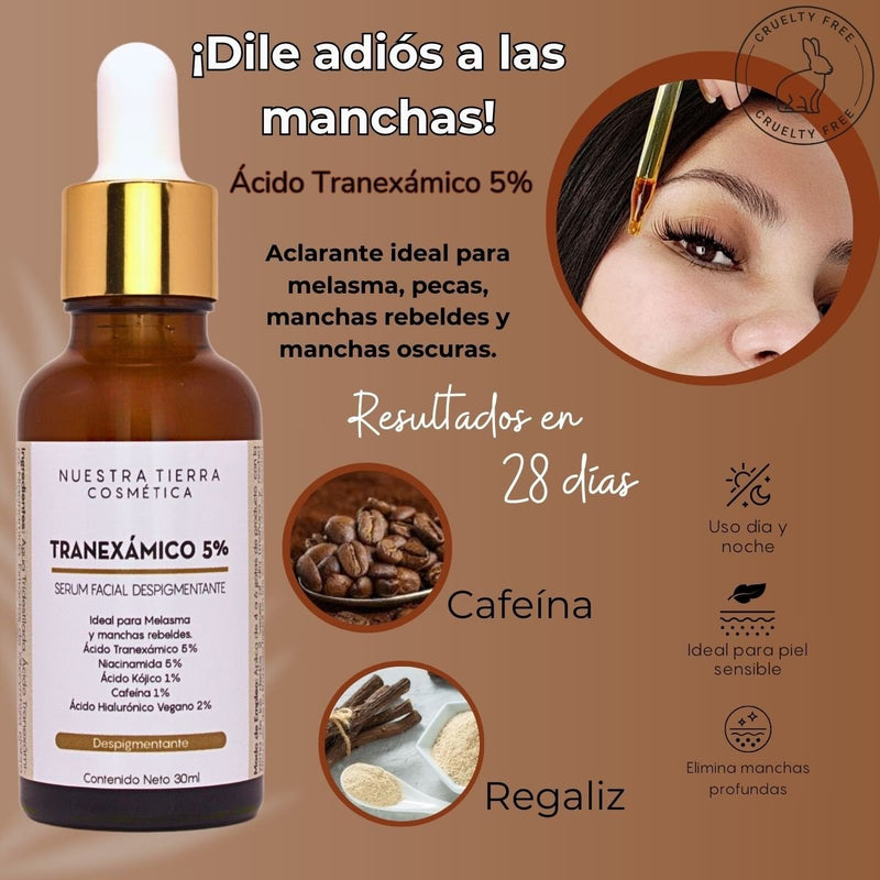 Kit Manchas Rebeldes Sueros Base Acuosa - Nuestra Tierra Cosmética Ancestral
