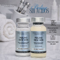Kit Peeling New Skin Nueva Piel en 7 días sin ácidos Opal Needle Technology - Nuestra Tierra Cosmética Ancestral