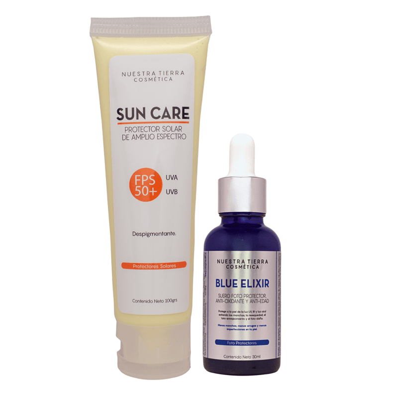 Kit Protección Avanzada Anti Manchas - Nuestra Tierra Cosmética Ancestral