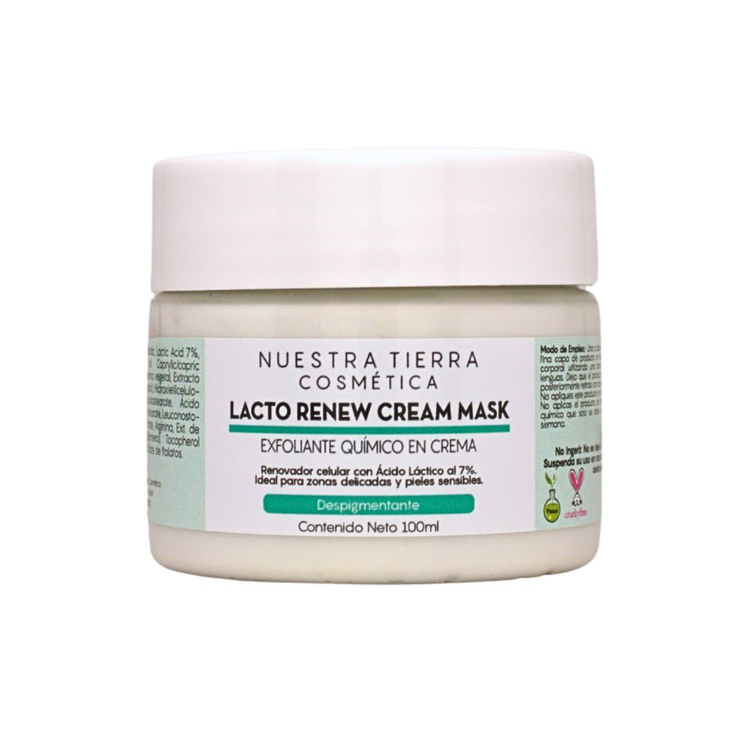 Lacto Renew Cream Mask - Nuestra Tierra Cosmética Ancestral