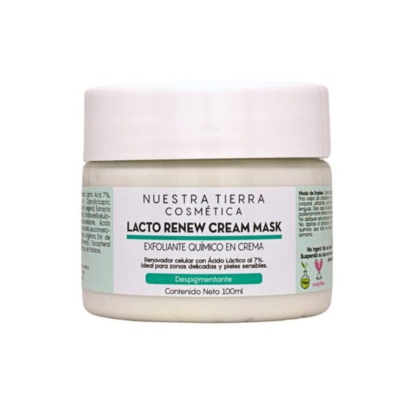 Lacto Renew Cream Mask - Nuestra Tierra Cosmética Ancestral