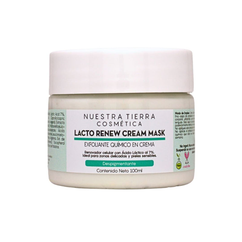 Lacto Renew Cream Mask - Nuestra Tierra Cosmética Ancestral