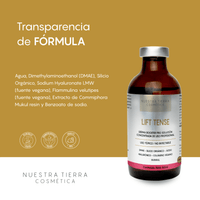 Lift Tense Solucion Concentrada Reafirmante y Tensora Vial - Nuestra Tierra Cosmética Ancestral