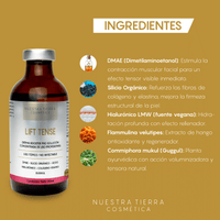Lift Tense Solucion Concentrada Reafirmante y Tensora Vial - Nuestra Tierra Cosmética Ancestral