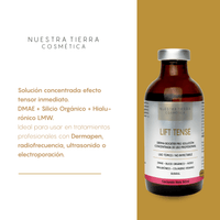 Lift Tense Solucion Concentrada Reafirmante y Tensora Vial - Nuestra Tierra Cosmética Ancestral