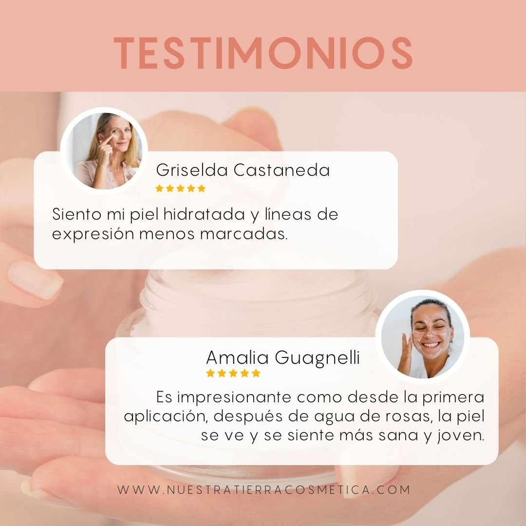 Lifting facial crema reafirmante y tensora - Nuestra Tierra Cosmética Ancestral