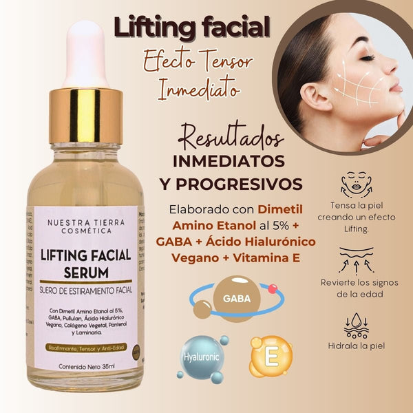 Lifting Facial Serum - Nuestra Tierra Cosmética Ancestral