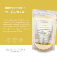 Lifting Mask Powder Mascarilla efecto Lifting - Nuestra Tierra Cosmética Ancestral