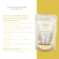 Lifting Mask Powder Mascarilla efecto Lifting - Nuestra Tierra Cosmética Ancestral