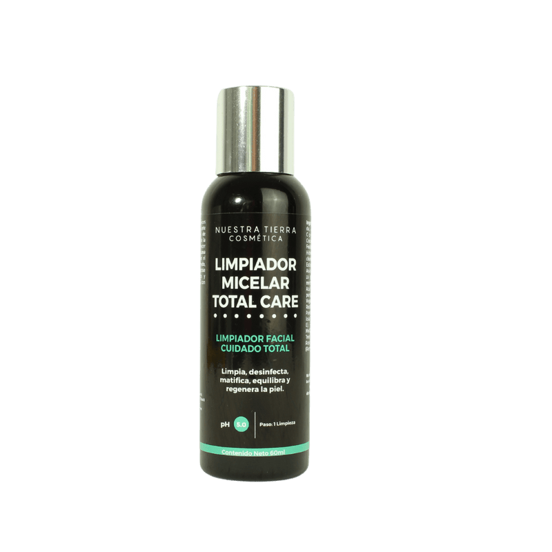 Limpiador Facial Total Care 60ml - Nuestra Tierra Cosmética Ancestral
