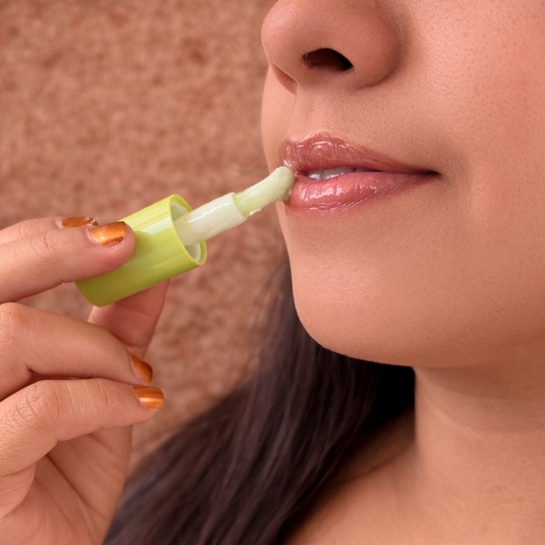 Lip Gloss Manzana Verde y Clorofila - Nuestra Tierra Cosmética Ancestral
