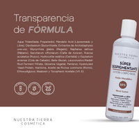 Locion Super Despigmentante Acido Mandelico 10% Aclarante de uso nocturno para rostro y cuerpo - Nuestra Tierra Cosmética Ancestral