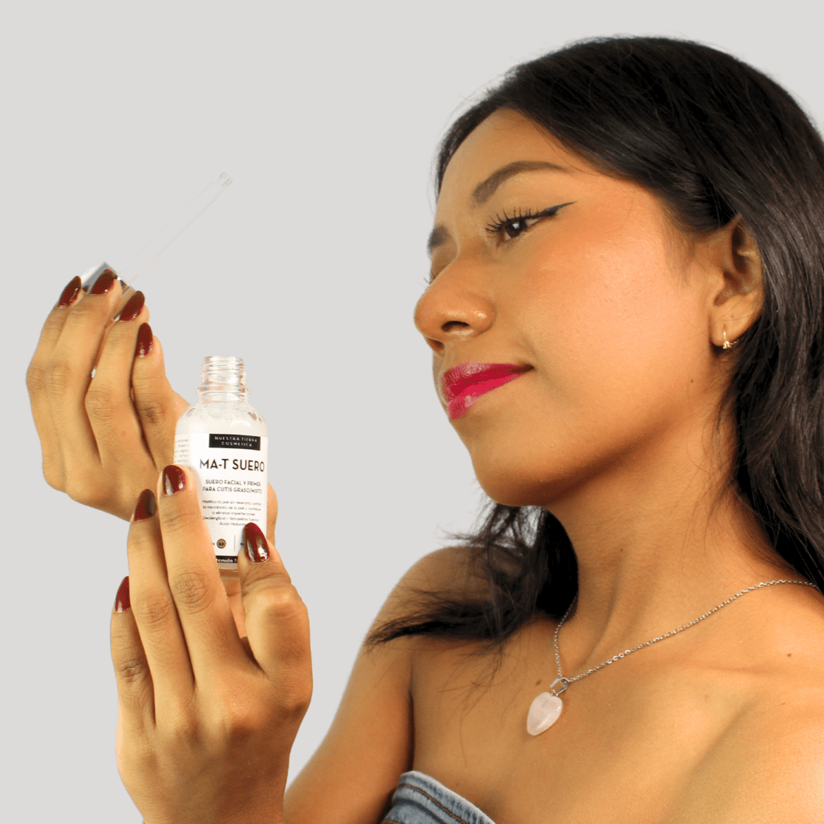 Ma - T Suero Facial y Primer para cutis Graso/Mixto - Nuestra Tierra Cosmética Ancestral