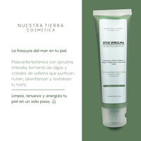 Mascarilla Dtox Spirulina - Nuestra Tierra Cosmética Ancestral