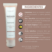 Mascarilla Secante Calamina - Nuestra Tierra Cosmética Ancestral