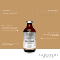 Mela White - Vial despigmentante - Nuestra Tierra Cosmética Ancestral