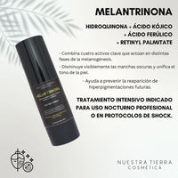MelanTrinona Crema Despigmentante Intensiva - Nuestra Tierra Cosmética Ancestral