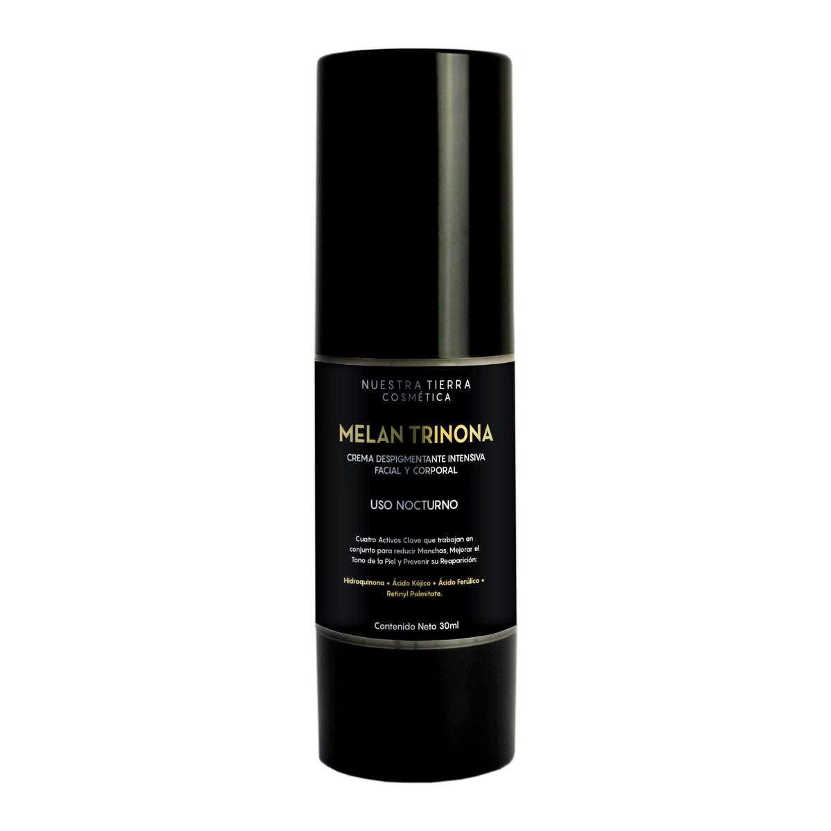 MelanTrinona Crema Despigmentante Intensiva - Nuestra Tierra Cosmética Ancestral