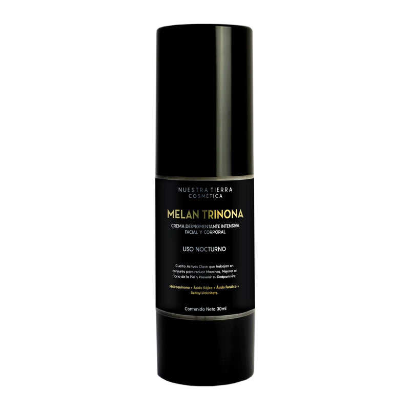 MelanTrinona Crema Despigmentante Intensiva - Nuestra Tierra Cosmética Ancestral