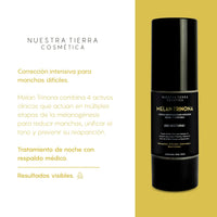 MelanTrinona Crema Despigmentante Intensiva - Nuestra Tierra Cosmética Ancestral