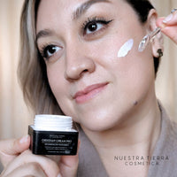 Obsidian Cream Pro 20ml espátula incluida - Nuestra Tierra Cosmética Ancestral