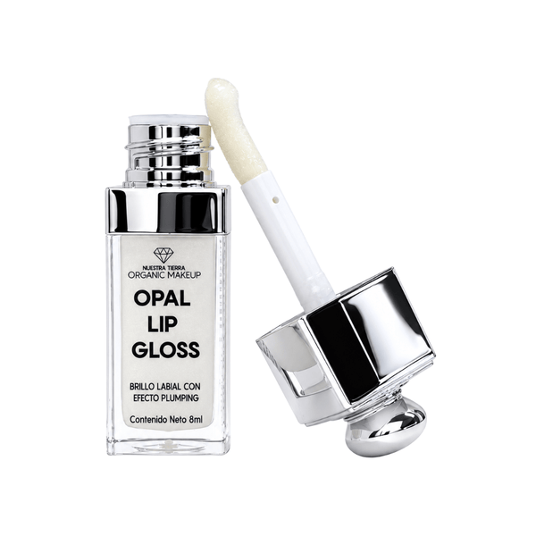 Opal Lip Gloss Brillo Labial rellenador 6ml - Nuestra Tierra Cosmética Ancestral