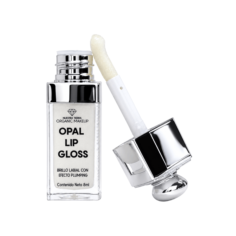 Opal Lip Gloss Brillo Labial rellenador 6ml - Nuestra Tierra Cosmética Ancestral