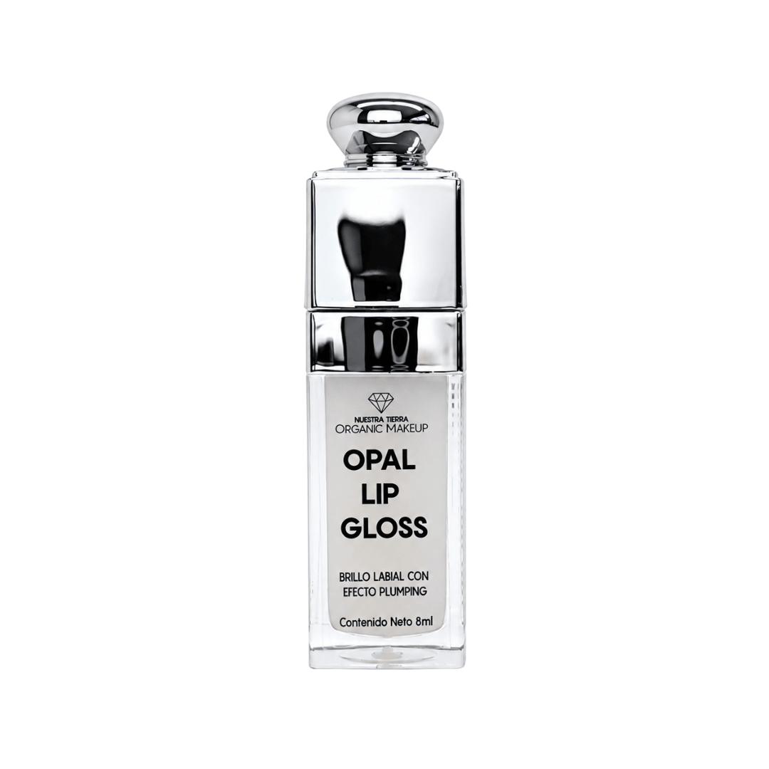 Opal Lip Gloss Brillo Labial rellenador 6ml - Nuestra Tierra Cosmética Ancestral