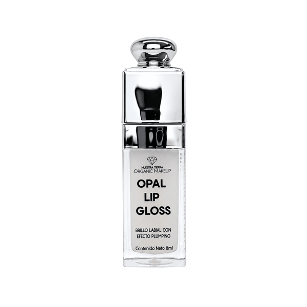 Opal Lip Gloss Brillo Labial rellenador 6ml - Nuestra Tierra Cosmética Ancestral
