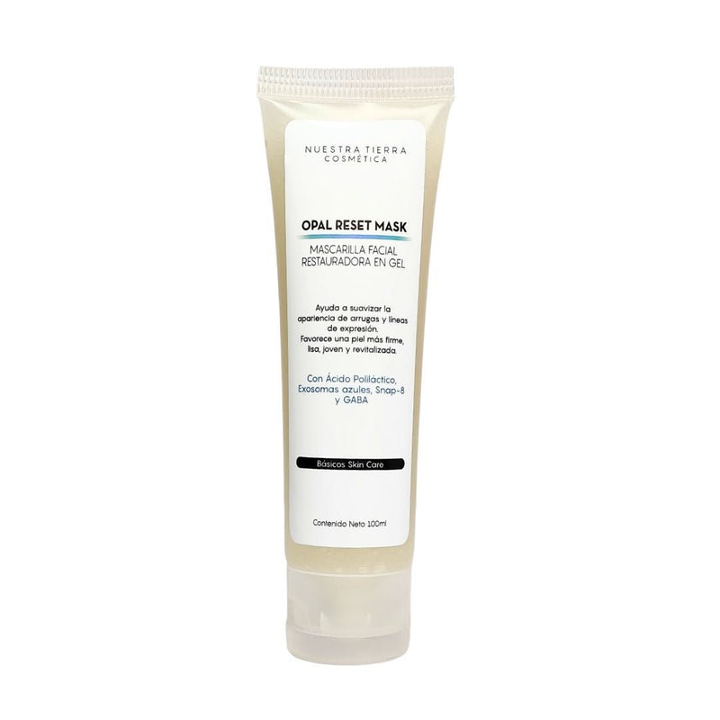 Opal Skin Reset Mask Mascarilla Restauradora en gel - Nuestra Tierra Cosmética Ancestral