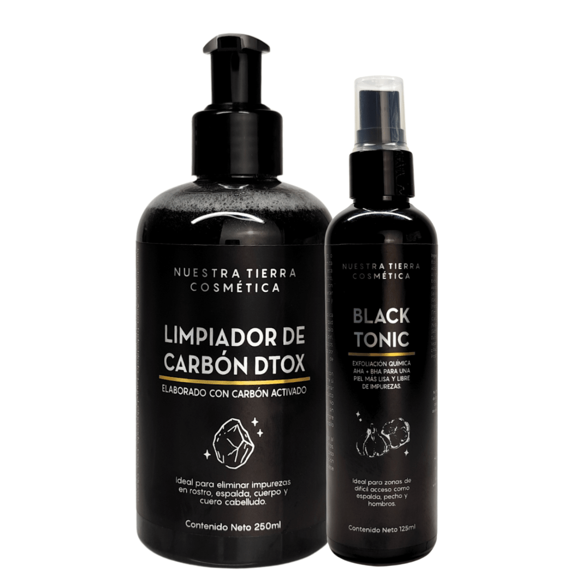 Pack Anti - Imperfecciones Dtox Black Rescata tu Piel - Nuestra Tierra Cosmética Ancestral