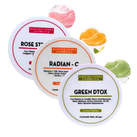 Pack Trilogía de la Luz Crystal Patches (Rose Stem + Radian C + Green Dtox) - Nuestra Tierra Cosmética Ancestral