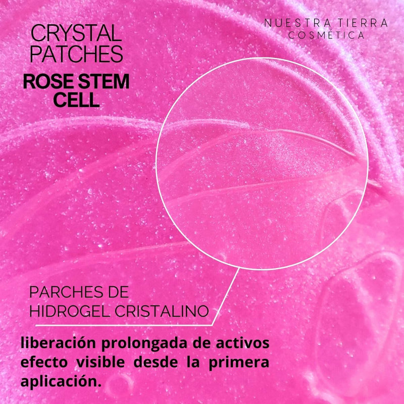 Pack Trilogía de la Luz Crystal Patches (Rose Stem + Radian C + Green Dtox) - Nuestra Tierra Cosmética Ancestral