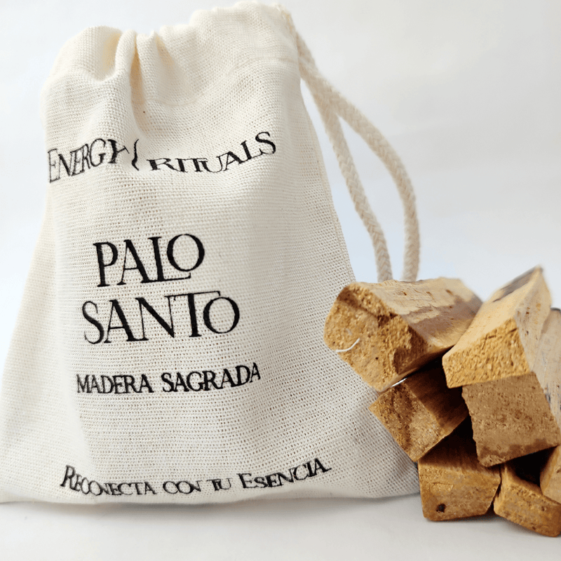 Palo Santo en Sticks 50grs con Morral de Manta - Nuestra Tierra Cosmética Ancestral