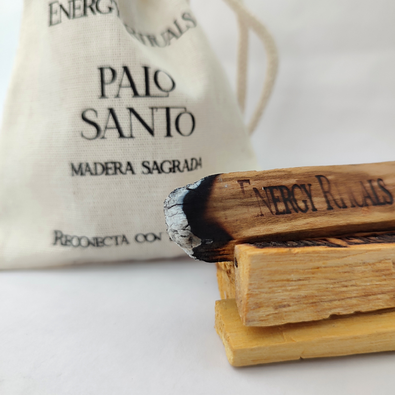 Palo Santo en Sticks 50grs con Morral de Manta